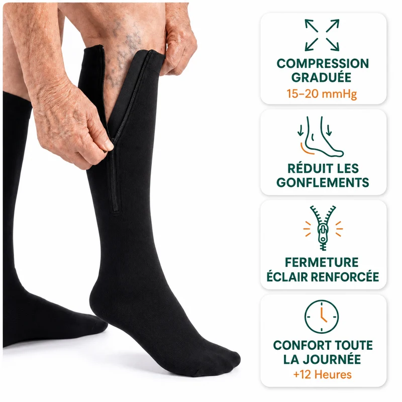 Chaussettes de Compression GELIVO